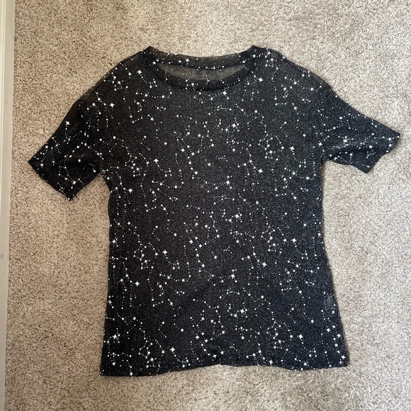 Sheer Stars Tshirt, Medium - Picture 3 of 3